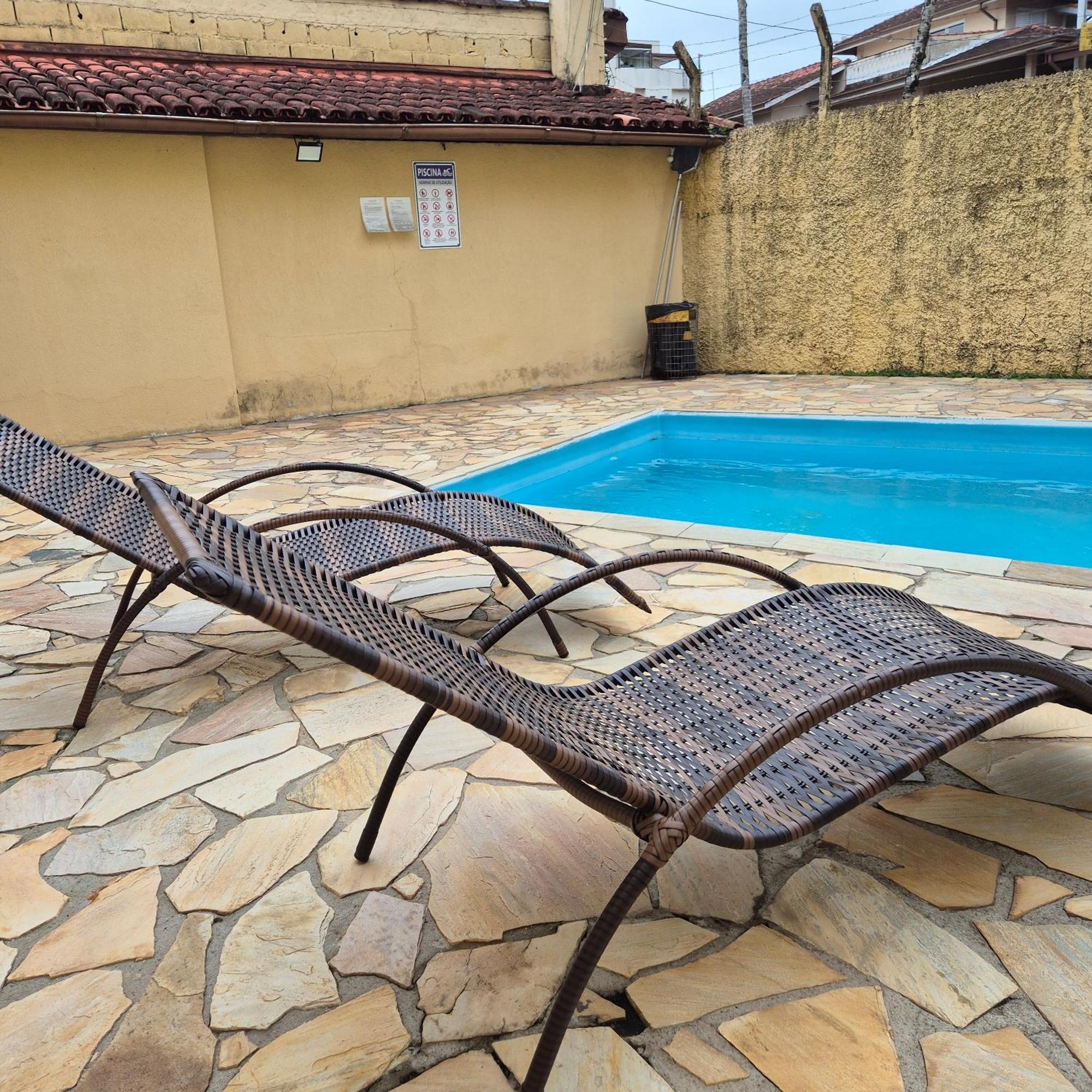 Casa 7 Em Ubatuba No Centro Condominio Com Piscina E Churrasqueira Eksteriør billede